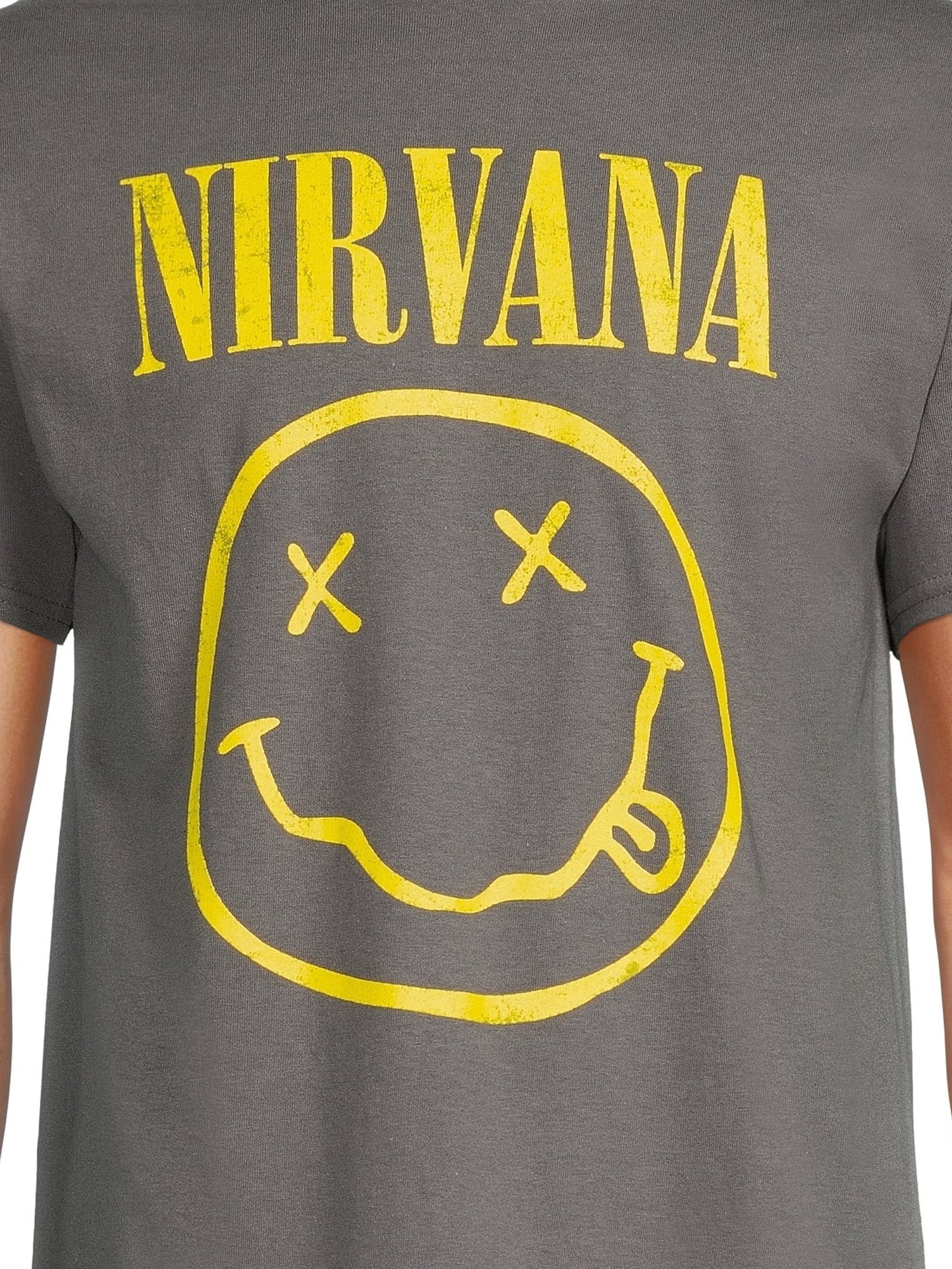 Men'S Smiley Logo Graphic Print Tee