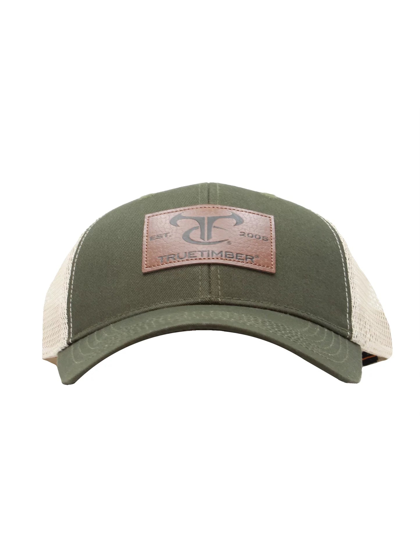 Logo Mesh Back Cap - Olive, OSFM